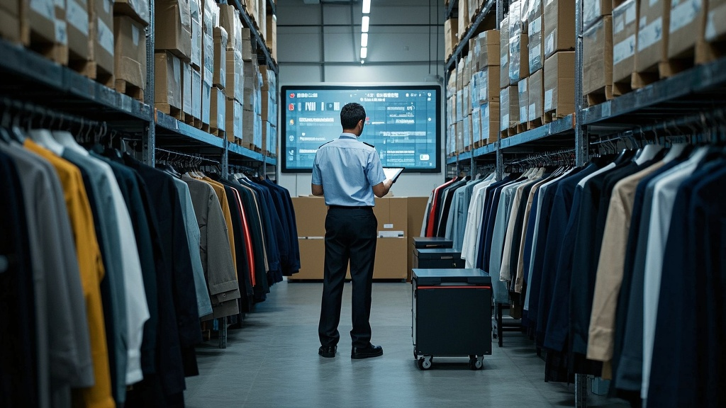 门店大促指挥与监控示意