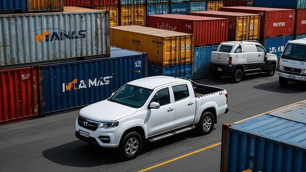 长安 猎手皮卡 2023：尼日利亚市场与拉各斯港进口全链条分析