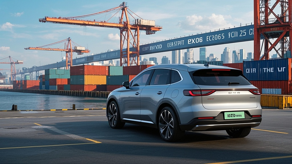 比亚迪 宋Plus EV 2025 巴西市场CIF出口分析