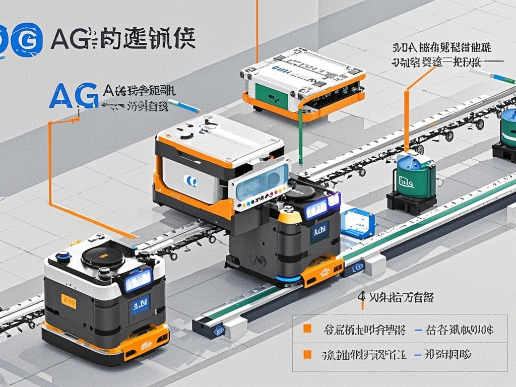AGV系统示意图