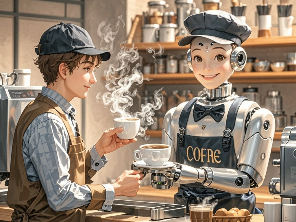 如影咖啡机器人