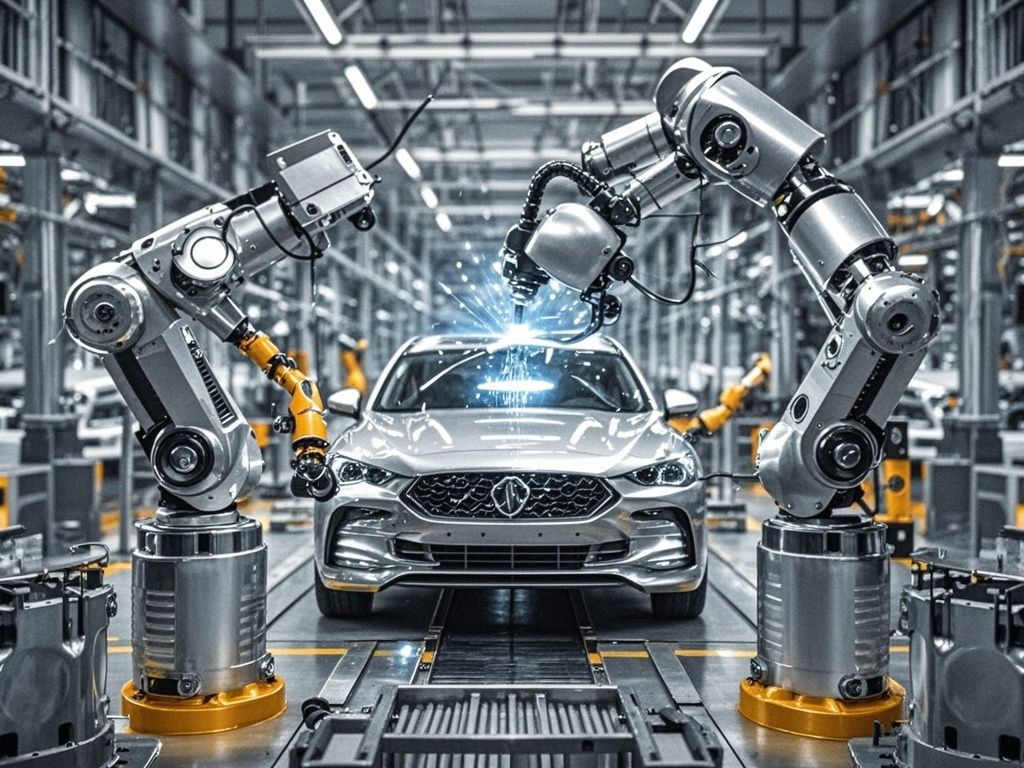 焊接机器人在汽车制造中的智能化转型之路 焊接机器人在汽车制造中的智能化转型之路