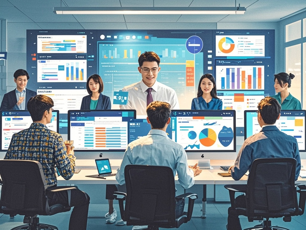 数智化协同运营平台应用示意图