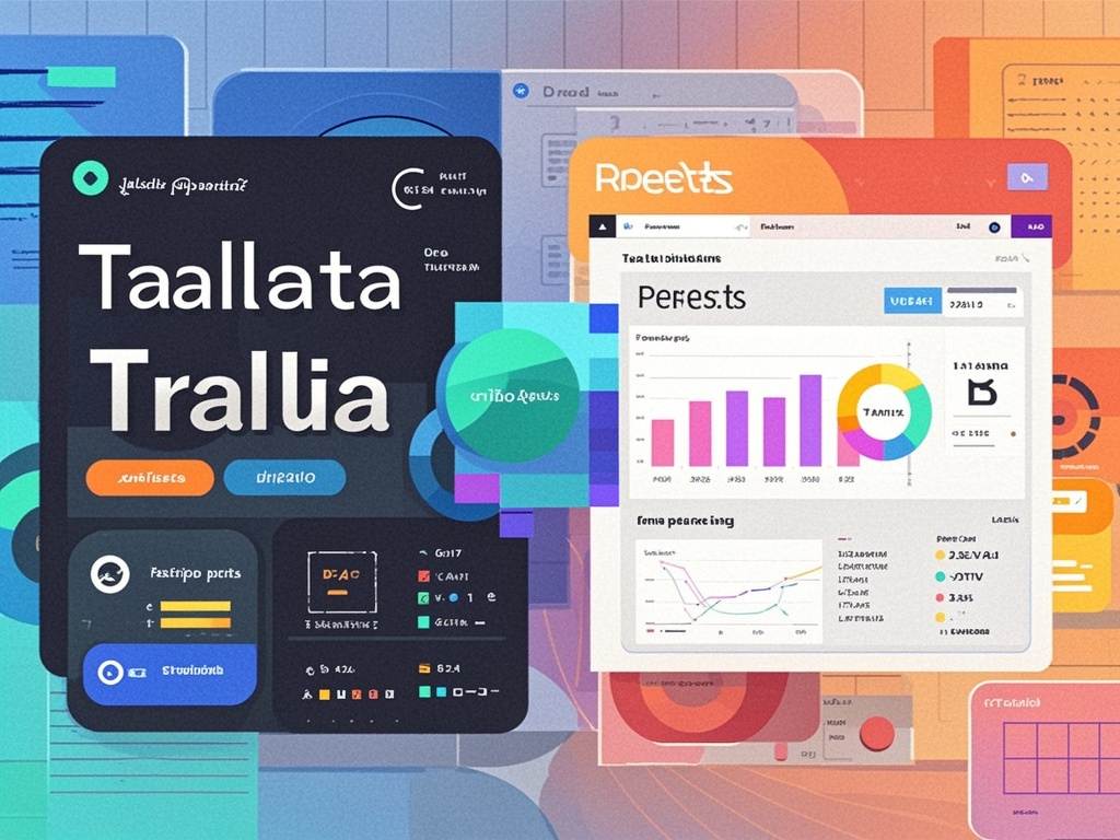 交互式仪表盘示意图