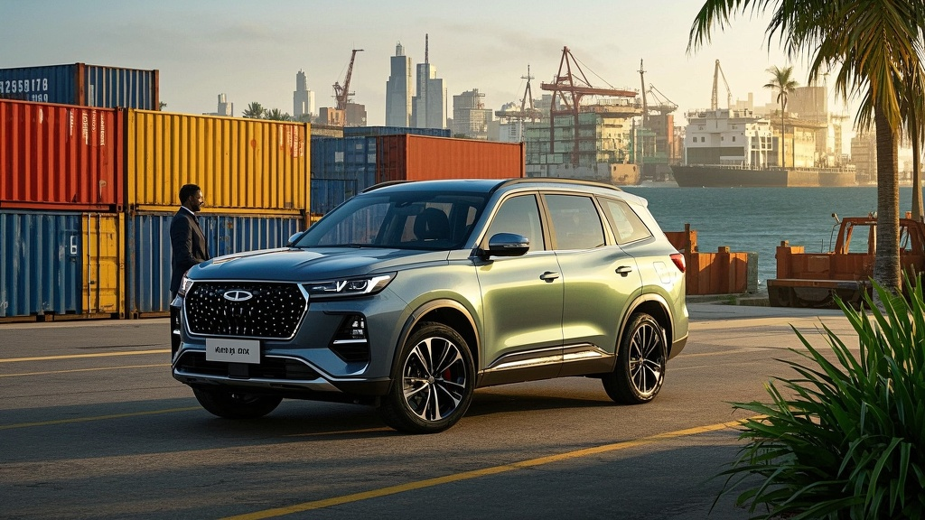 Chery Tiggo 8 Pro Max 2024 CIF export route to Mombasa and suitability for Kenyan roads