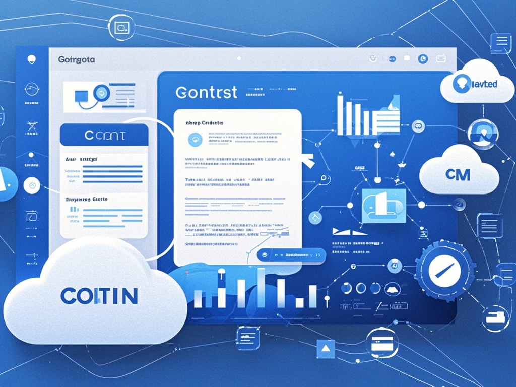 合同管理系统应用场景图