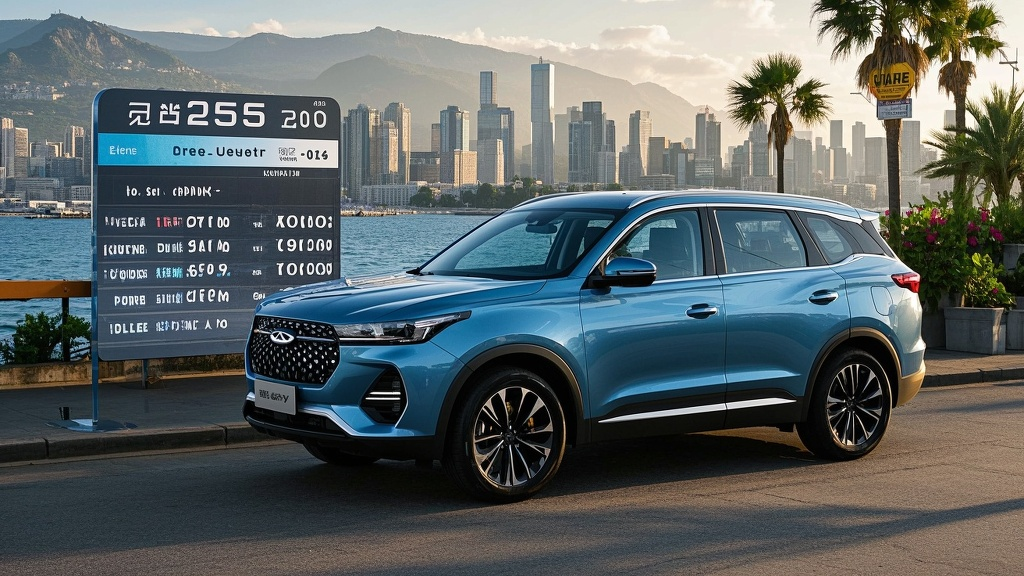 奇瑞 瑞虎7 Pro 2025 出口墨西哥市场深度分析