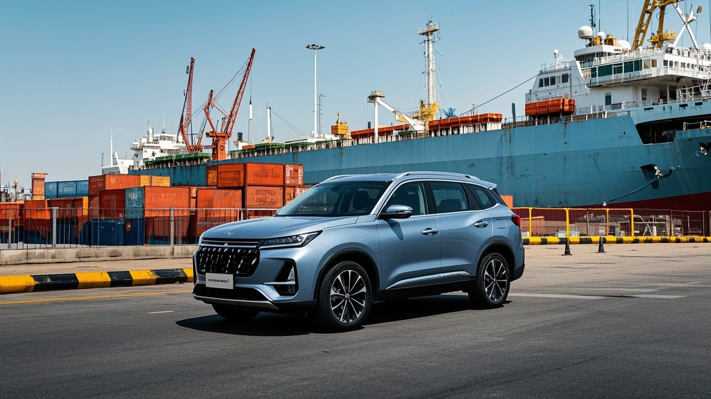 Chery Torrento Max Pro 2024 CIF export from Guangzhou to Mombasa, Kenya