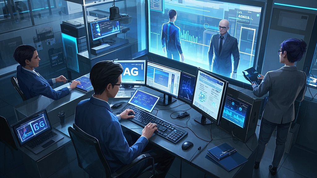 AIGC图像生成示意