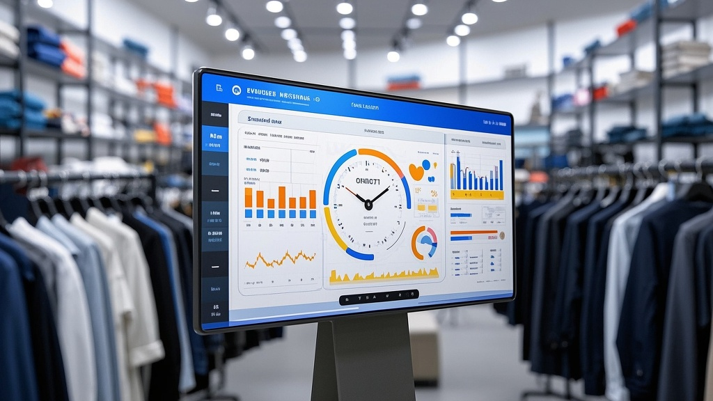 服装零售系统解决方案架构示意