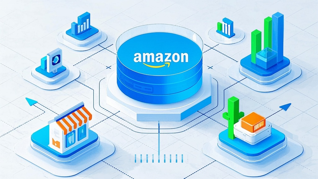 亚马逊多店铺运营数据驾驶舱示例