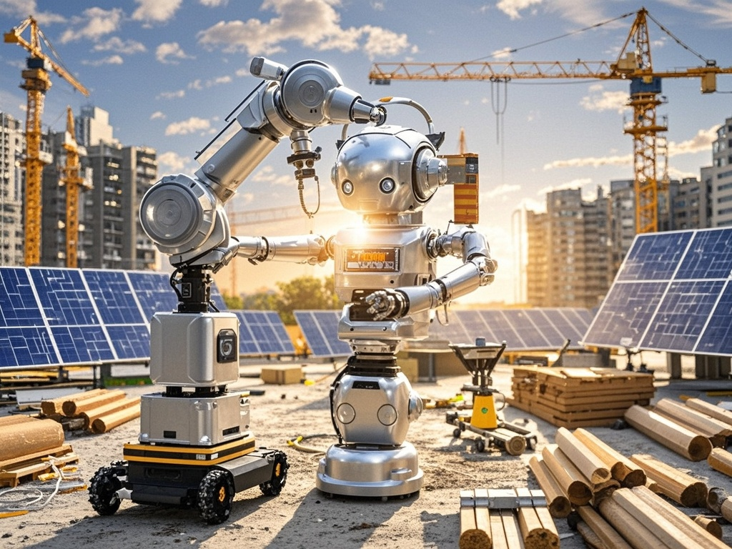 建筑光伏机器人引领智能制造新潮流 建筑光伏机器人引领智能制造新潮流